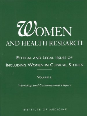 cover image of Women and Health Research